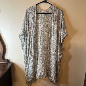 Green Coverup Blouse